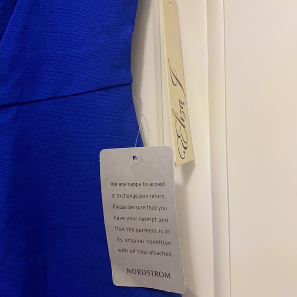 NEW! Eliza J Cobalt Blue Dress - Picture 3 of 5